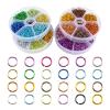 LZZYFPX High-Quality Piercing Nail Charms, Mixed Colors, Metal Alloy, 3D Rhinestone Nail Art Decorations view 3