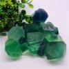 QINGQI Natural Green Fluorite Quartz Crystal Stone, Tumbled Stone, 50–60 g view 2