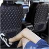 2-Piece Waterproof PU Leather Seat-Back Protectors for Mazda view 2