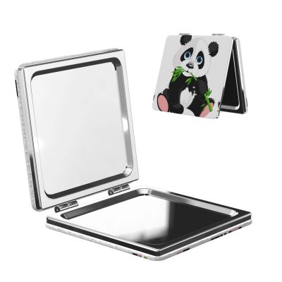 JaoXer Cute Panda Portable Double-Sided Pocket Makeup Mirror