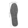 Healvian Wool Felt Insoles for Winter Boots, Breathable, Soft, Trimmable view 2
