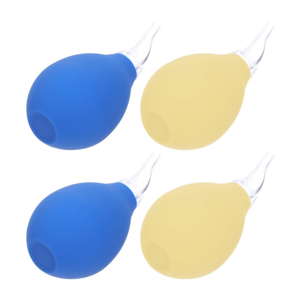 Manual Nasal Aspirator for Babies and Newborns, 4-Pack