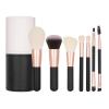 Compact 7-Piece Makeup Brush Set with Soft Brushes view 1