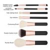 Compact 7-Piece Makeup Brush Set with Soft Brushes view 4