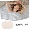 4 Reusable Bamboo Fiber Nursing Pads, White view 4