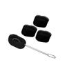 Stainless Steel-Handle Sponge Cup Brushes, 3-Pack view 1
