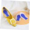 U-Shaped Silicone Heel Cushions, Gray, L, 1 Pair view 2
