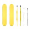 4-Piece Stainless Steel Spiral Earwax Removal Set view 1