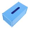 Hoement Multifunctional Rectangular Tissue Box, Plastic, Nostalgic Vintage Design, Napkin Dispenser for Home and Car Back Seat view 1