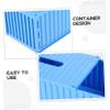 Hoement Multifunctional Rectangular Tissue Box, Plastic, Nostalgic Vintage Design, Napkin Dispenser for Home and Car Back Seat view 3