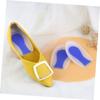 SOESFOUFU 1 Pair Silicone Heel Cushions, Invisible U-Shaped Shoe Inserts for Shock Absorption and Pressure Relief view 3