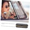 VALICLUD Lipstick Case with Mirror, Antique Gold-Plated Alloy view 3