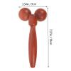 Wooden Facial Massage Roller for Face and Back view 2