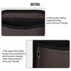 WDMNAO Car Seat Storage Box for Volvo S40 2006–2024, Multifunctional PU Leather Seat-Gap Organizer, A-Coffee view 4
