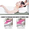 LDLCYCN Crystal Velvet Massage Table Cover with Skirt and Face Hole, Yellow, 190 x 80 cm (S) view 3