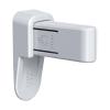 JMORCO Universal Door Lever Lock, Anti-Opening Safety Lock (White) view 2