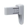 JMORCO Universal Door Lever Lock, Anti-Opening Safety Lock (White) view 3