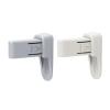 JMORCO Universal Door Lever Lock, Anti-Opening Safety Lock (White) view 4