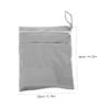 KOMBIUDA 2-Piece Reusable Wet and Dry Bags for Cloth Diapers and Hygiene Products, Waterproof and Washable view 2