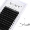 ACTROL Classic Eyelash Extensions, 0.05 mm, DD Curl, 10–13 mm, Mixed Tray, Matte Black view 1