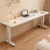 AMHSNIJI Height-Adjustable Overbed Table with Wheels view 1