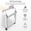 AMHSNIJI Overbed Table with Wheels view 4