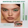 Jutqut Green Glitter Gel Eyeliner, Metallic Waterproof Pencil view 2