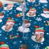 Lukery 2-Pack Washable Dog Pee Pads, Reusable Puppy Training Mats, Quick-Absorbing, M Snowman view 4
