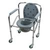 ZGYOZMNG Deluxe Steel Commode Chair, Height-Adjustable Commode Chair, Toilet Safety Frame view 1