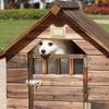Outdoor Wooden Dog House, Weatherproof, XL view 2