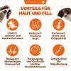 PETSUPLUS Skin & Coat Dog Supplements with Omega-3 and Salmon Oil, 120 Treats view 2