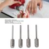 4-Piece Tungsten Carbide Nail Drill Bit Set view 3