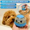BluePet Refillable Dog Shampoo Bath Brush + 2 Attachments (Soft/Firm) view 3