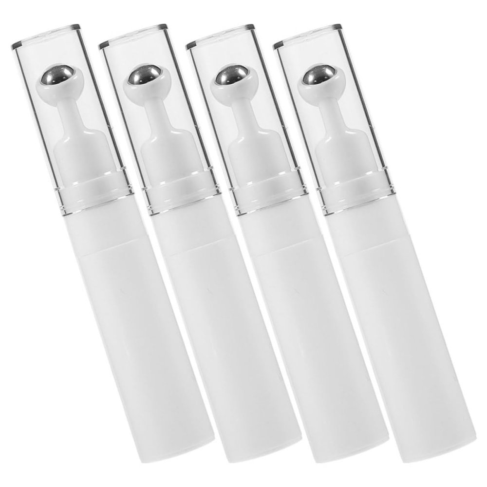 FRCOLOR 4-Piece Acrylic Roll-On Bottles with Roller Balls