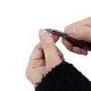 Stainless Steel Cuticle Nippers, Blue view 3