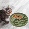 Slow-Feeder Dog Bowl, Silicone Anti-Slip Puzzle Bowl view 2
