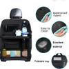 ZKSJFU 2-Pack Car Seat-Back Organizers for Acura RDX 2018–2023, Foldable, Waterproof Oxford Fabric, Red view 3