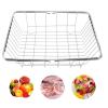 HOHXFYP Freezer Organizer, Expandable Stainless Steel Storage Basket for Chest Freezers view 2