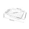 HOHXFYP Freezer Organizer, Expandable Stainless Steel Storage Basket for Chest Freezers view 3
