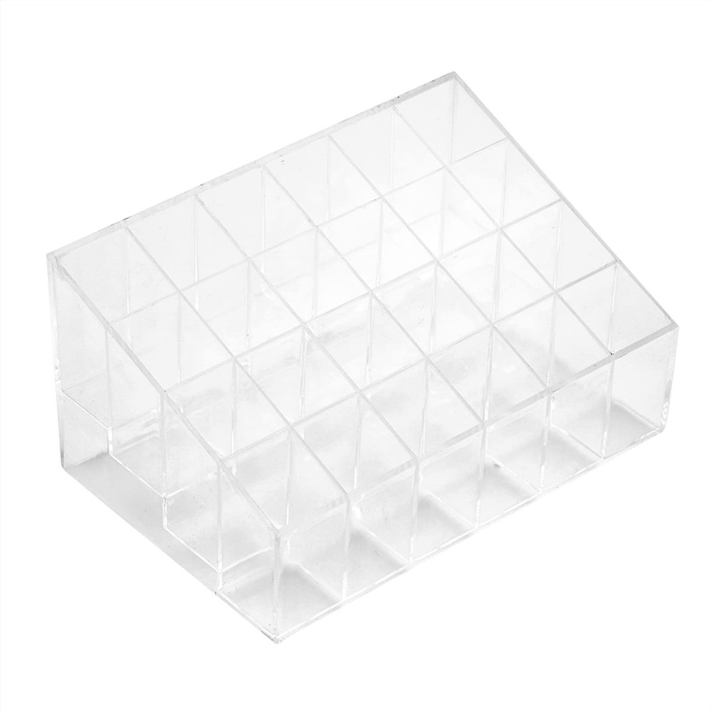 Kavolet Lipstick Holder Organizer, Display Stand, Makeup Storage Box with 24 Compartments