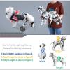GJUOFFKO Adjustable Supportive Rear-Leg Dog Wheelchair view 3