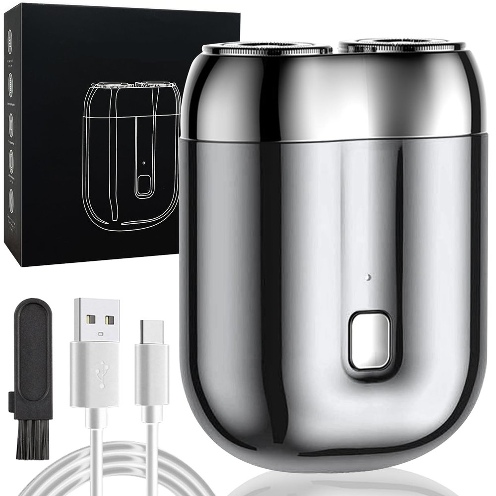 Double-Head Portable Mini Electric Shaver