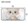 Joitme Lovely Fox Baby Rug, Large, White view 3