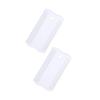 Happyyami 2-Piece Pet Hair Combs for Cats and Dogs, Plastic, White, for Detangling and Grooming view 1