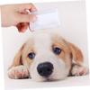 Happyyami 2-Piece Pet Hair Combs for Cats and Dogs, Plastic, White, for Detangling and Grooming view 3