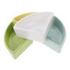 Happyyami Pet Feeding Bowls, 4-Piece Non-Slip Ceramic Set with Safe Design for Hamsters, Hedgehogs, and Guinea Pigs in Small Cages view 1
