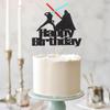 Arthsdite Darth Vader Happy Birthday Cake Topper, Alien War Cake Pick view 4