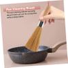 minkissy 3-Piece Natural Wok Cleaning Tools for Pots and Pans, Ergonomic Handle, Easy Storage view 3