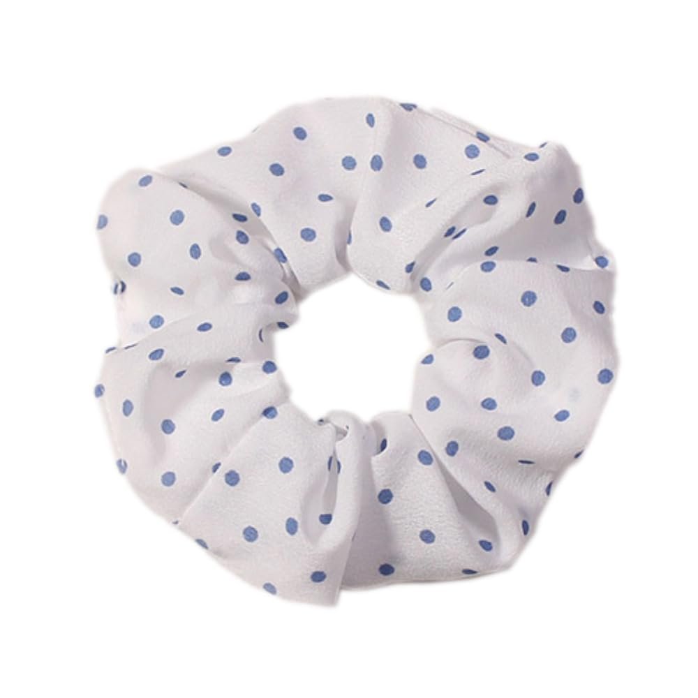 20-Piece Blue Series Fabric Scrunchie Hair Ties