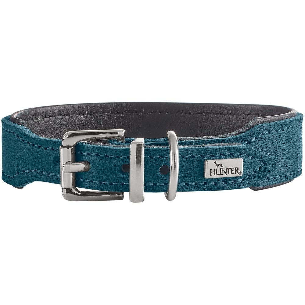 HUNTER Malta Collar, Petrol, Size 37